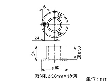 J-103の寸法図