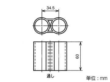 J-147Aの寸法図