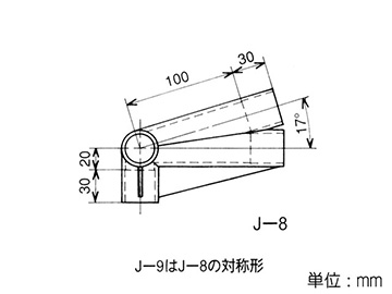 J-8の寸法図