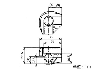 JG-11Aの寸法図